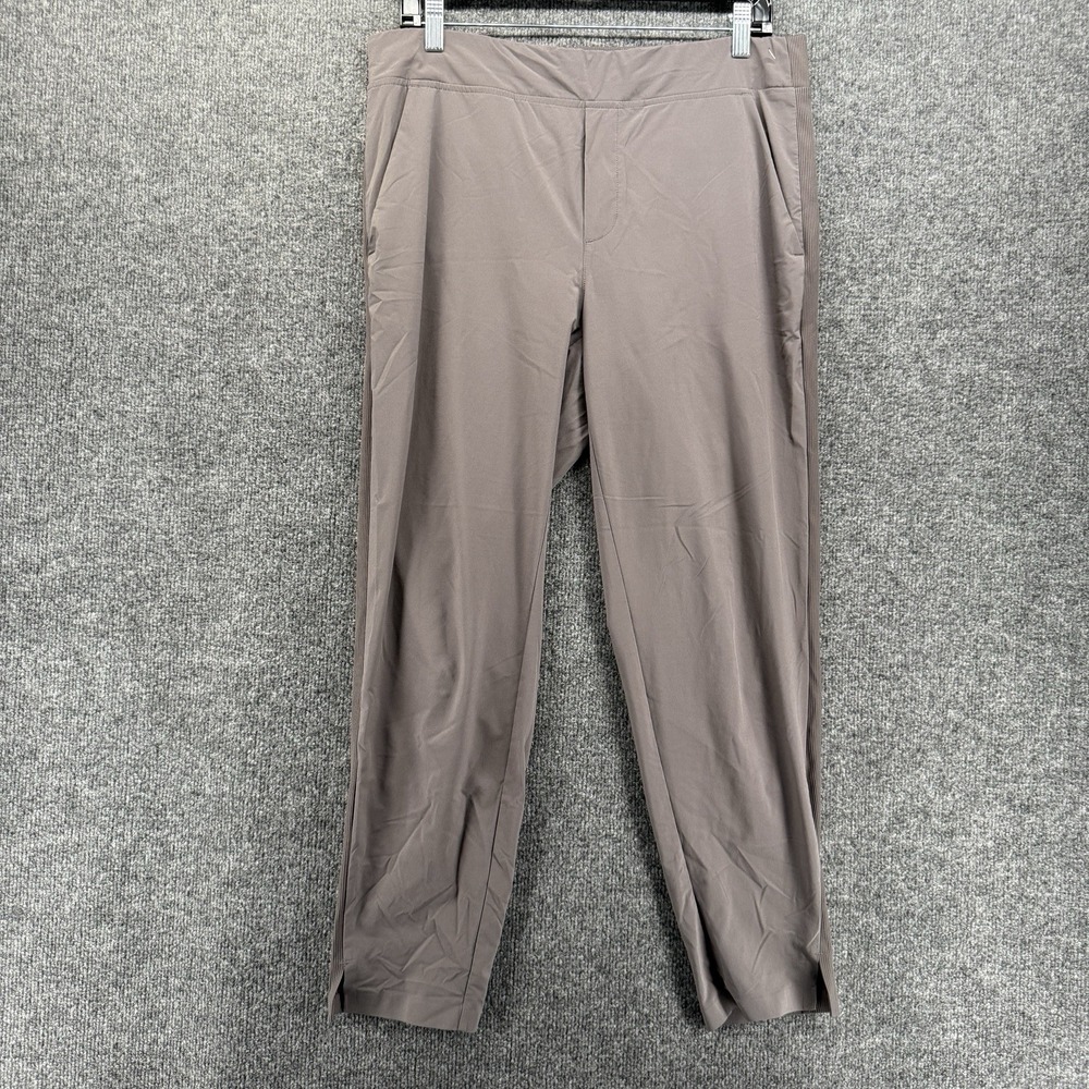 Athleta Pants Womens 12 Gray Pull On Tapered Joggers Office Casual Athleisure